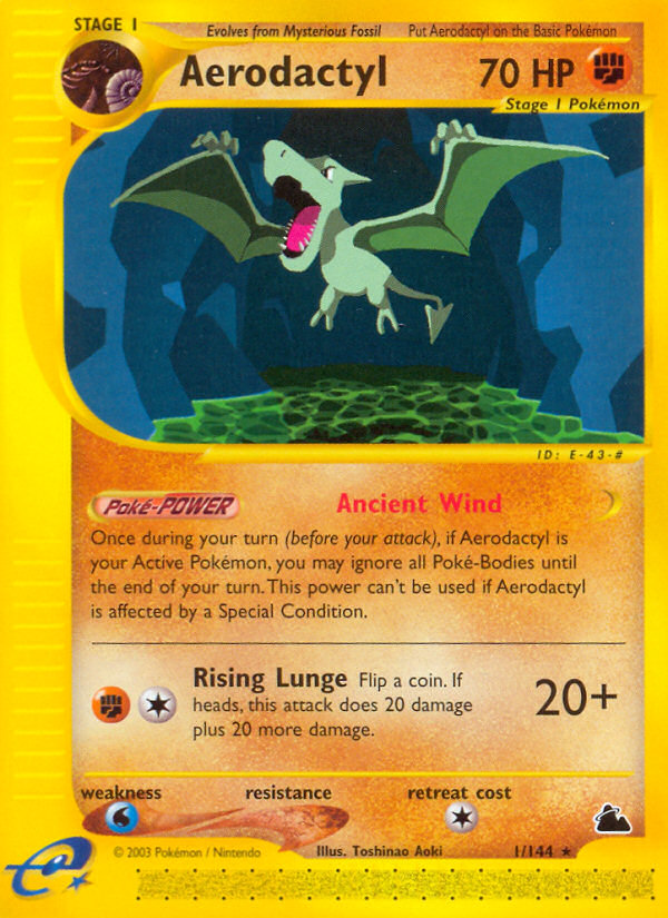 Aerodactyl - 1/144 - Rare