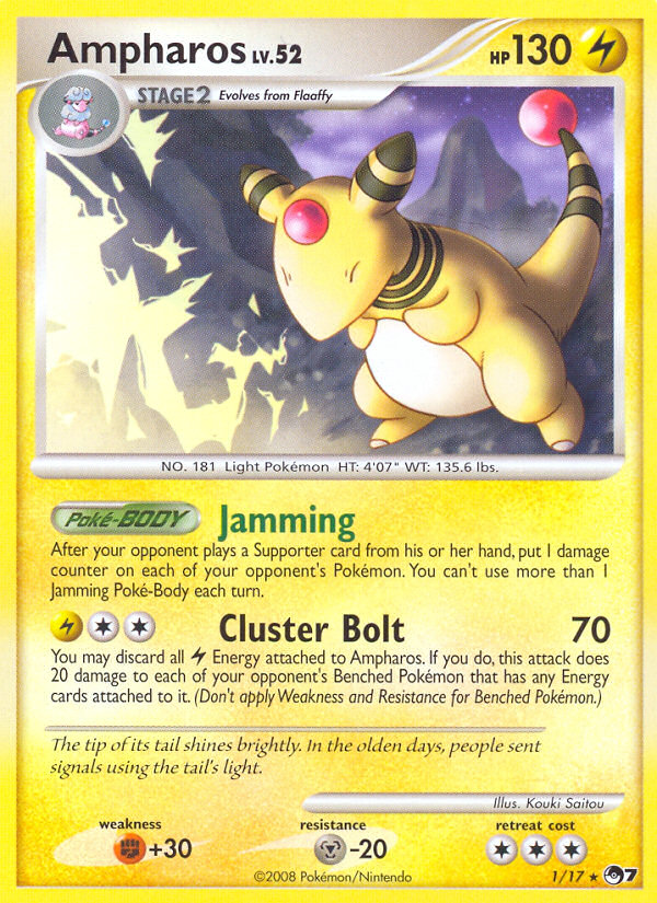 Ampharos - 1/17 - Rare