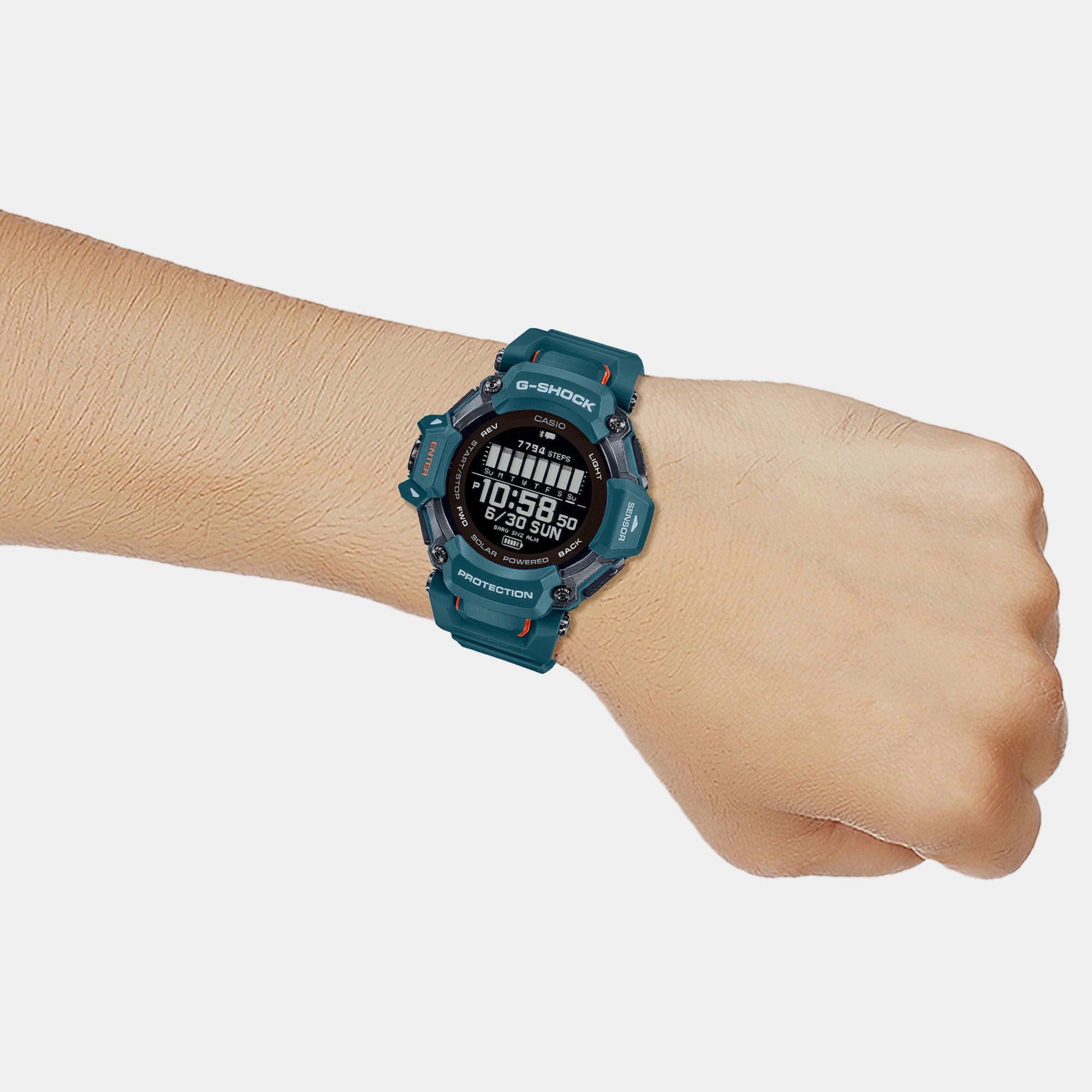 G-Shock Men Quartz Black Dial Digital Resin Watch G1383