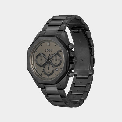 Cloud Men Quartz Grey Dial Chronograph Stainless Steel Watch 1514016