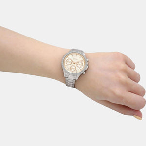 Hera Women Quartz Pink Dial Chronograph Stainless Steel Watch 1502565