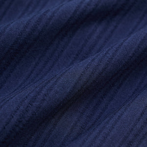 Navy Slim Fit Stripes Shirt