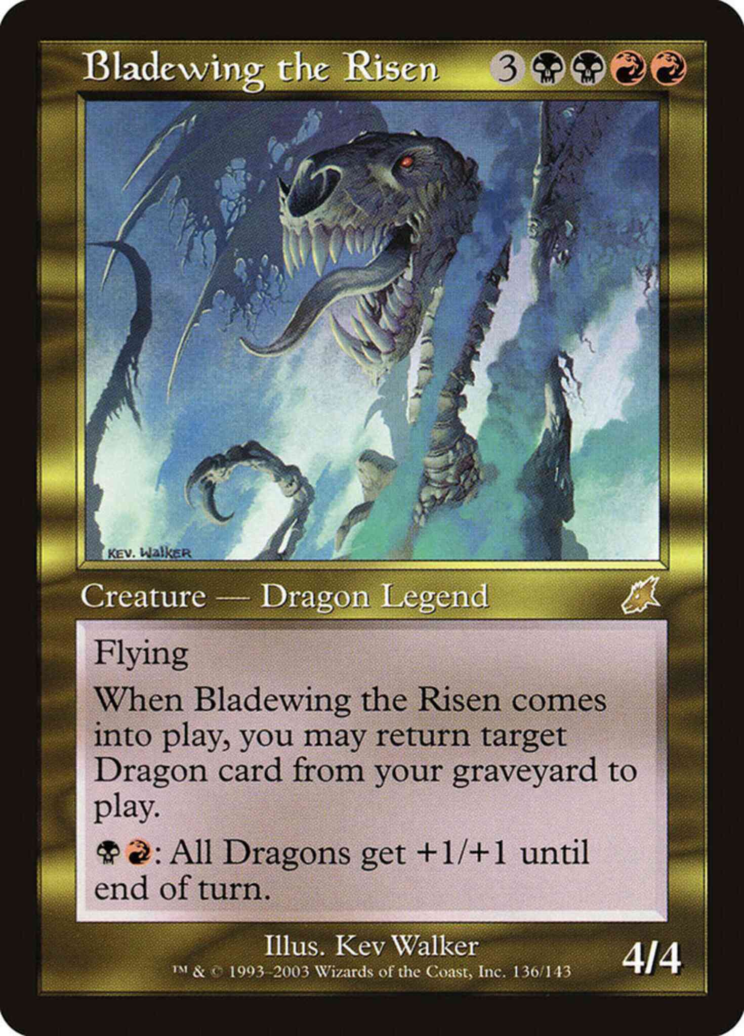 Bladewing the Risen [136] [Scourge] [Non-Foil]