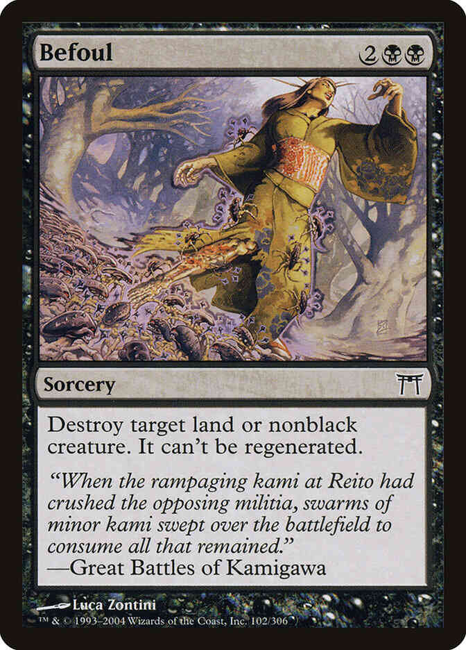 Befoul [102] [Champions of Kamigawa] [Non-Foil]