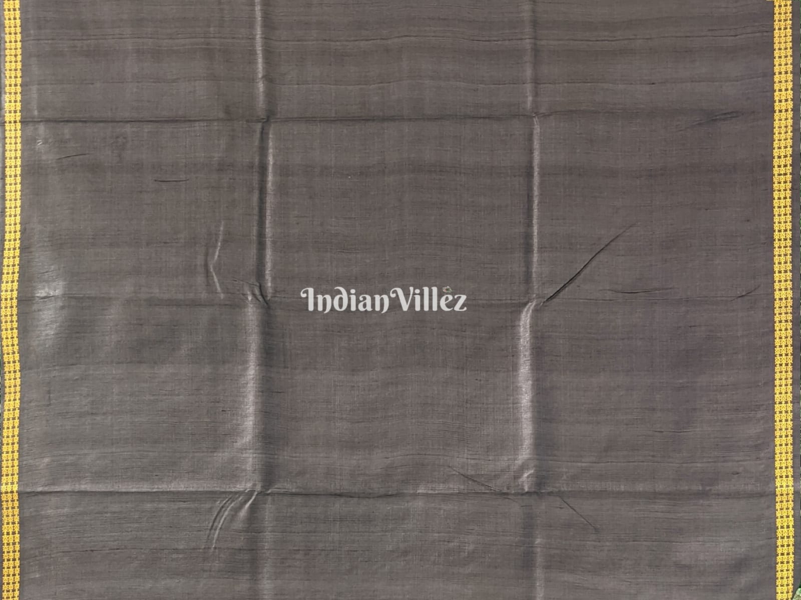 Mehendi Green Garden Themed Gopalpur Tussar Silk Saree (State Award Nominated)