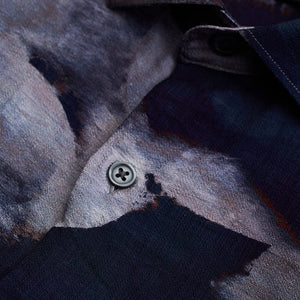 Grey Textured Abstract Shirt