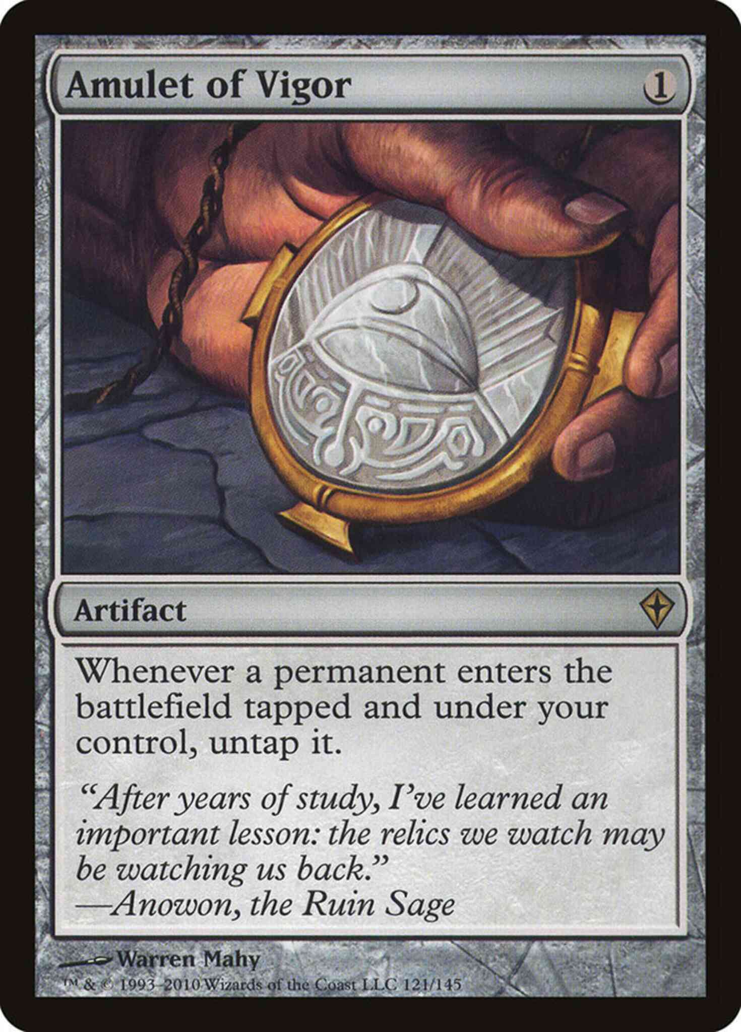 Amulet of Vigor [121] [Worldwake] [Non-Foil]