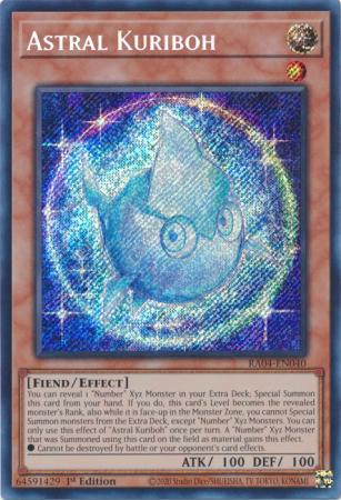 Astral Kuriboh - RA04-EN040 - Secret Rare - 1st Edition