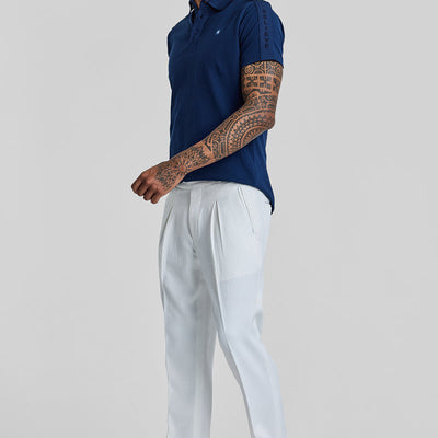Believe Dark Blue Polo T-Shirt