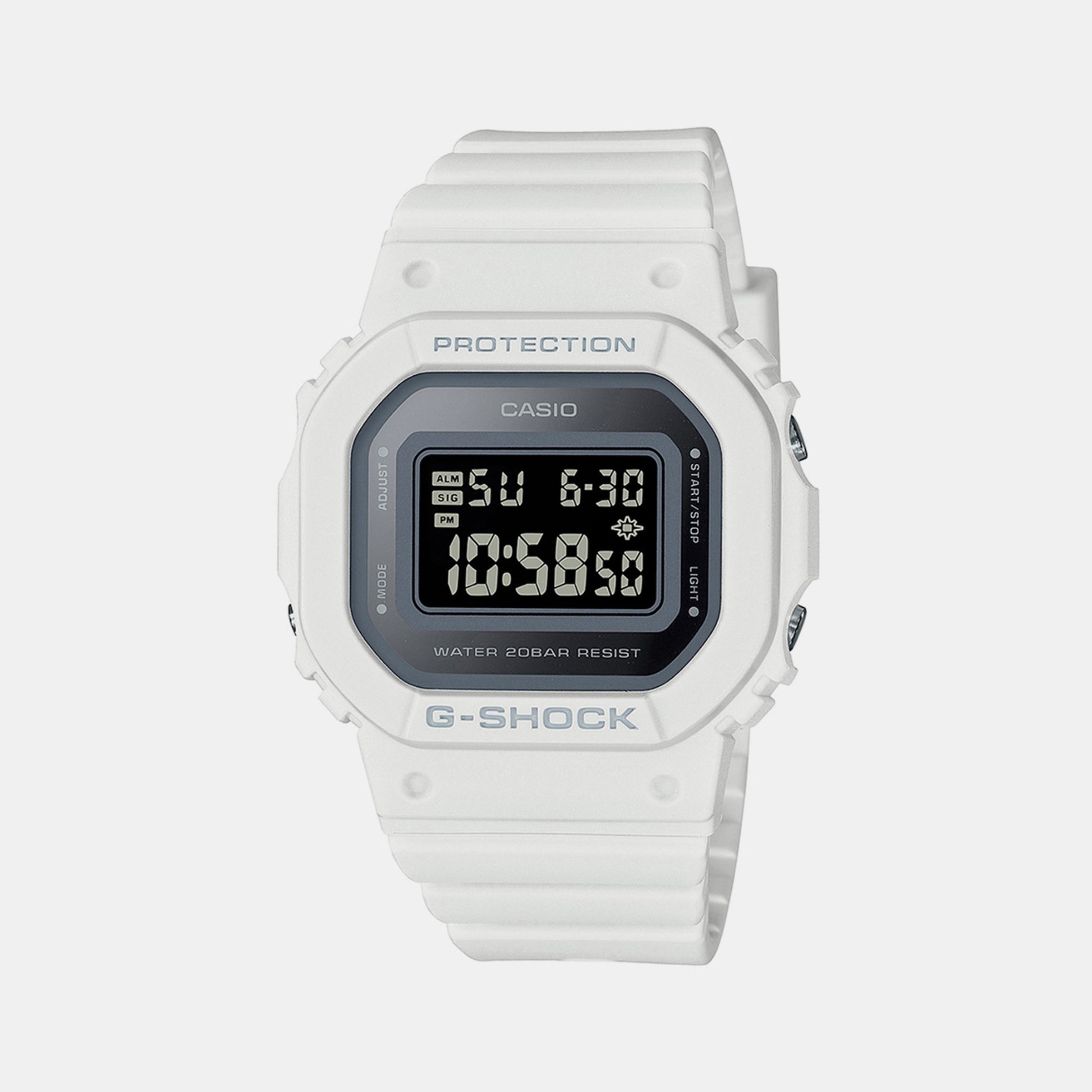 G-Shock Women Quartz Black Dial Digital Resin Watch G1355