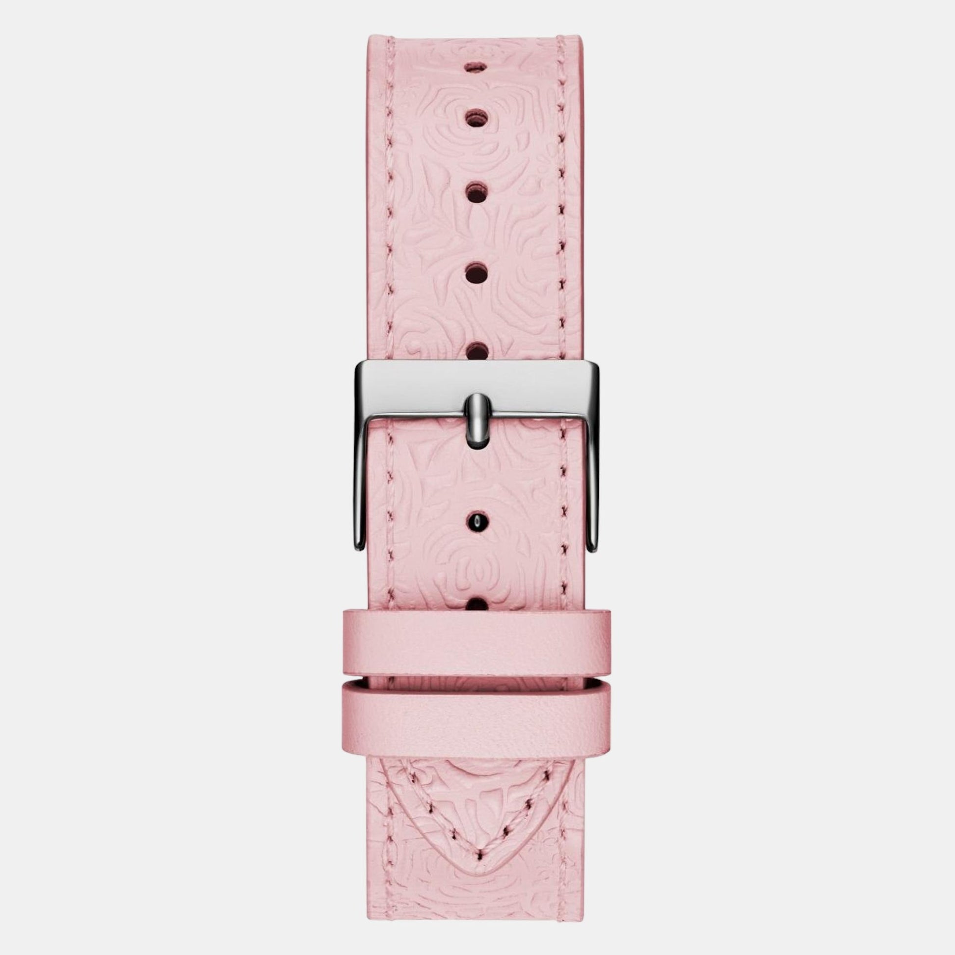 Dahila Women Quartz Pink Dial Analog Leather Watch GW0529L1