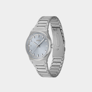 Candor Women Quartz Blue Dial Analog Stainless Steel Watch 1502736