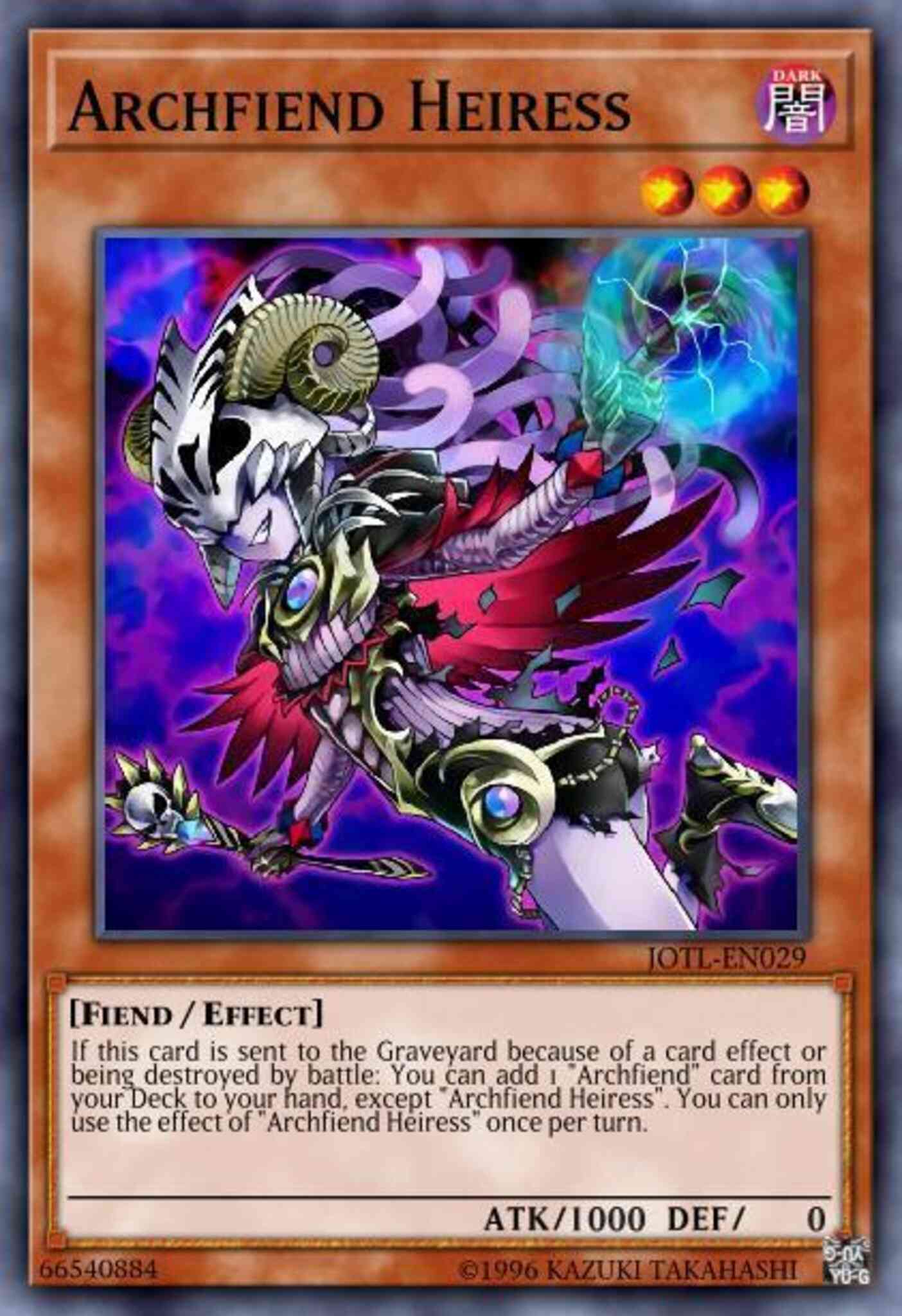 Archfiend Heiress - MP14-EN082 - Rare - 1st Edition