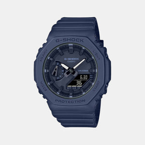 G-Shock Women Men Quartz Blue Dial Analog-Digital Resin Watch G1329