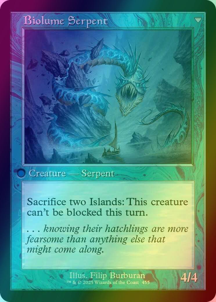 Biolume Egg // Biolume Serpent [455] [Retro Frame] [Innistrad Remastered] [Foil]