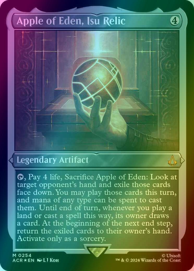Apple of Eden, Isu Relic [254] [Assassin's Creed] [Etched Foil]