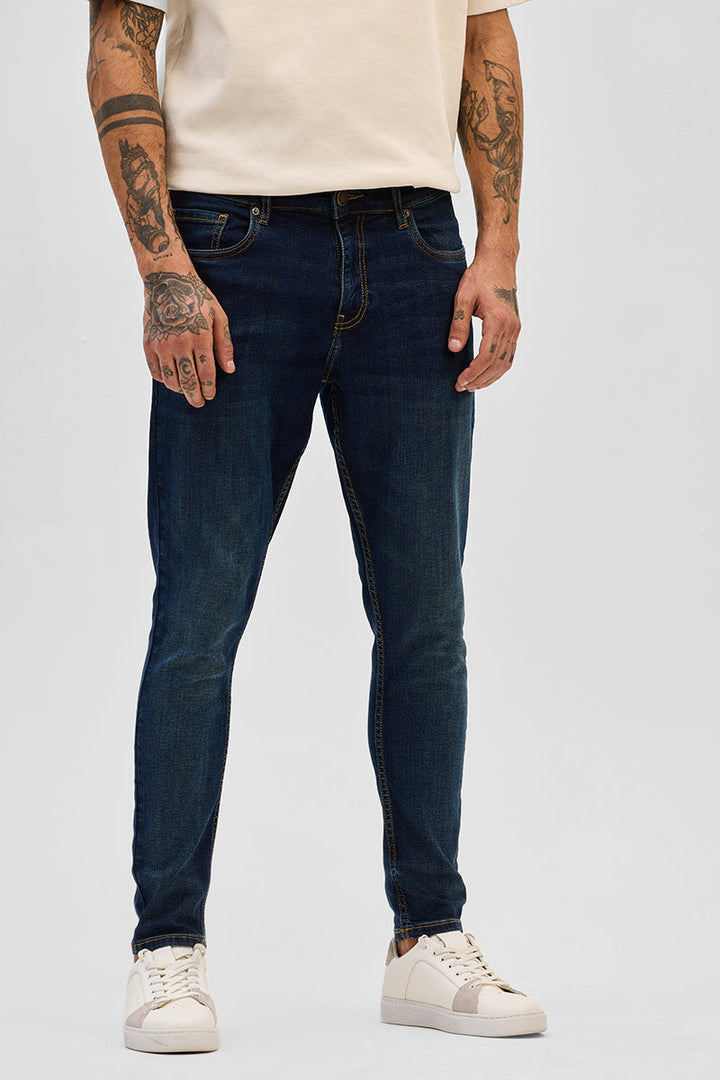 Navy Skinny Fit Jeans