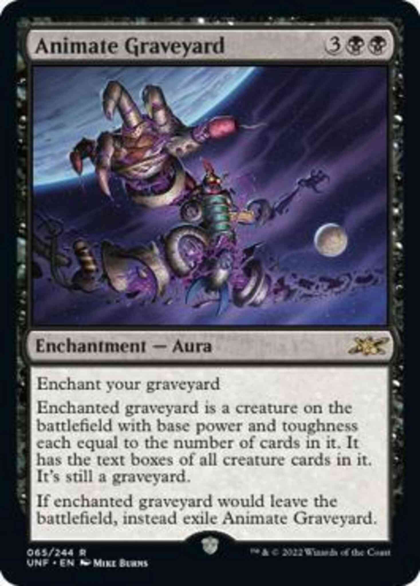 Animate Graveyard [65] [Unfinity] [Non-Foil]