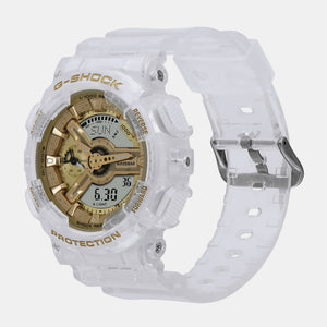 G-Shock Women Women Quartz Gold Dial Analog-Digital Resin Watch G1400