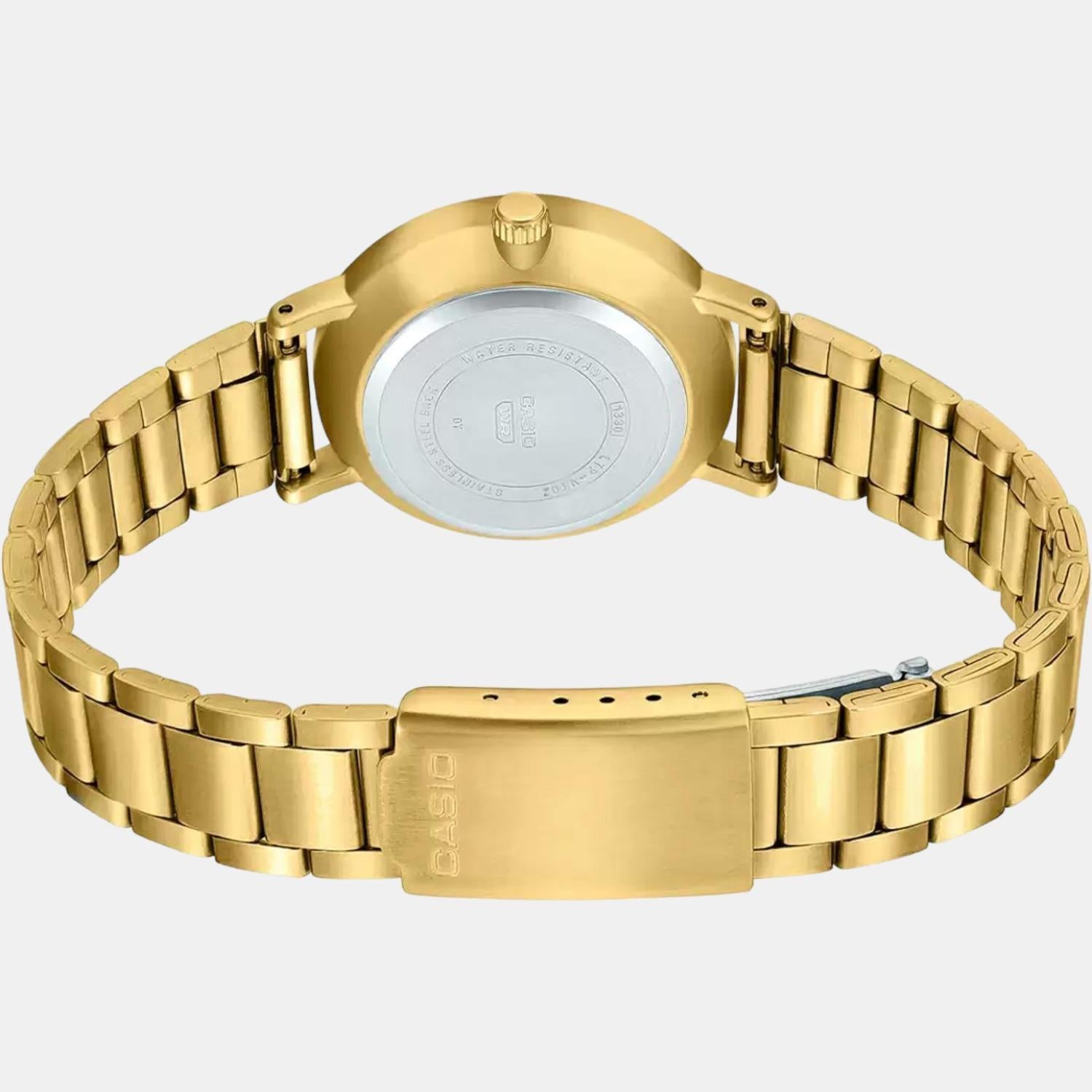 Enticer Women Quartz Green Dial Analog Stainless Steel Watch A1999