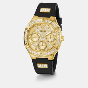 Duchess Women Quartz Champagne Dial Chronograph Silicone Watch GW0619L2