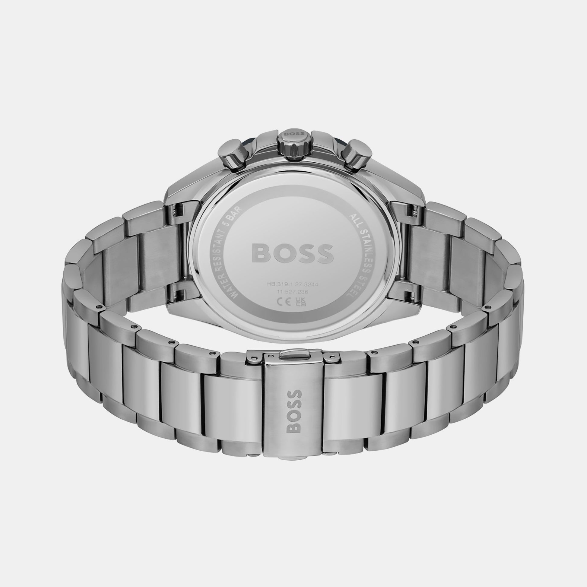 Cloud Men Quartz Blue Dial Chronograph Stainless Steel Watch 1514015