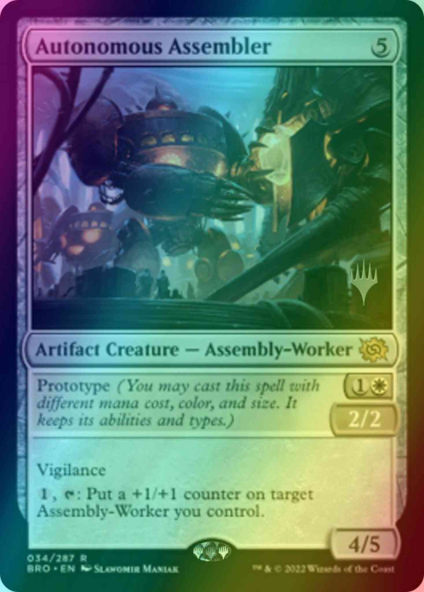 Autonomous Assembler [34p] [Promo Pack] [The Brothers' War: Promos] [Foil]