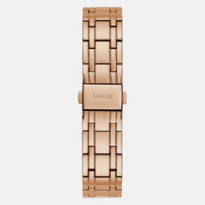 Allara Women Quartz Rose Gold Dial Analog Stainless Steel Watch GW0604L3