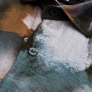 Multi Textured Abstract Shirt
