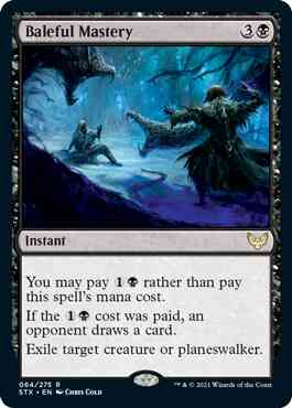Baleful Mastery [64] [Strixhaven: School of Mages] [Non-Foil]