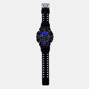 G-Shock Men Quartz Black Dial Analog-Digital Resin Watch G1365