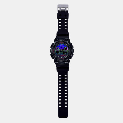 G-Shock Men Quartz Black Dial Analog-Digital Resin Watch G1365