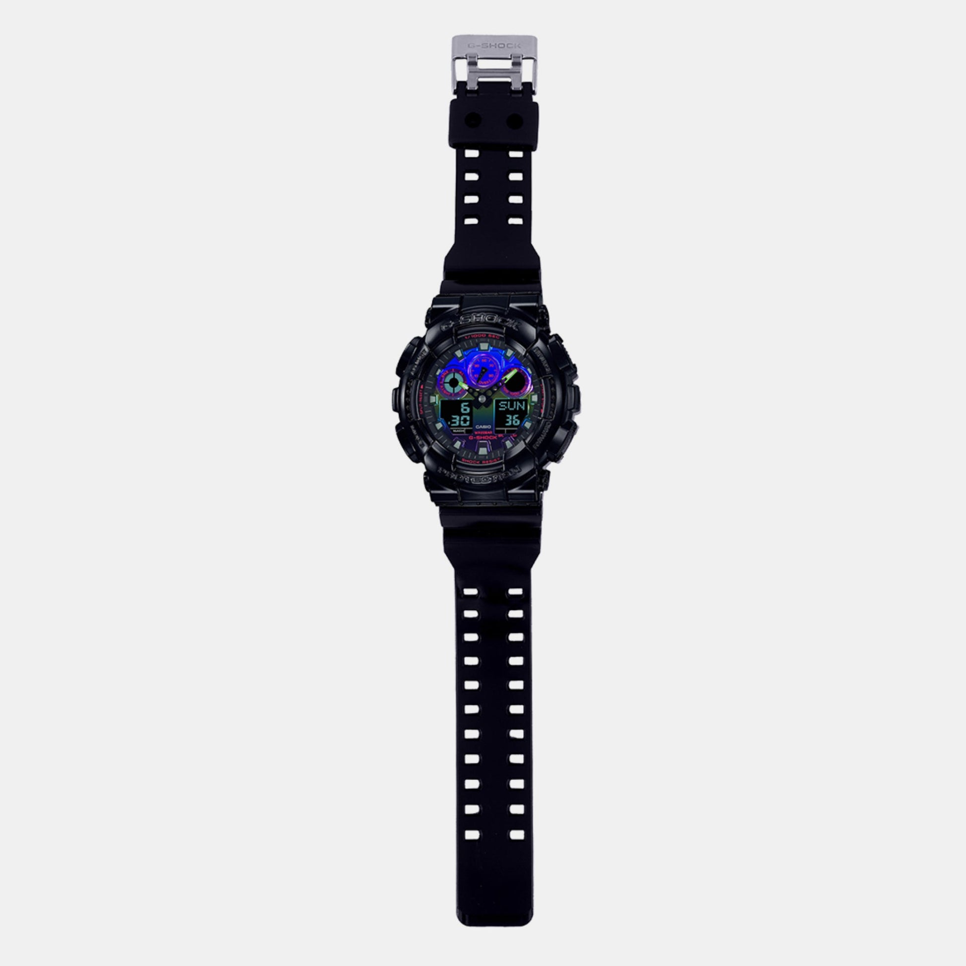 G-Shock Men Quartz Black Dial Analog-Digital Resin Watch G1365