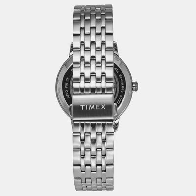 E Class Men Automatic Green Dial Analog Stainless Steel Watch TWEG23502