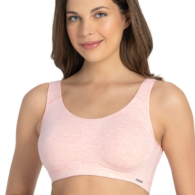 All Day Lounge Non-padded & Non-wired Bra - Pink Marl