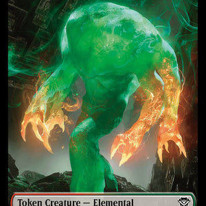 Angel Token (03) // Elemental Token (21) [Outlaws of Thunder Junction: Commander: Tokens] [Non-Foil]