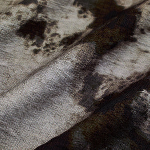 Dark Brown Textured Abstract Shirt