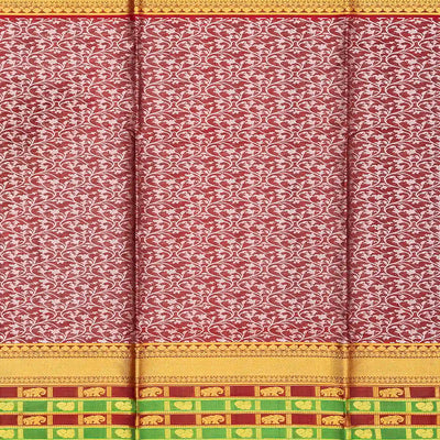 Lemon Yellow Handloom Chirala Soft Silk Saree With Checks-Lime Yellow