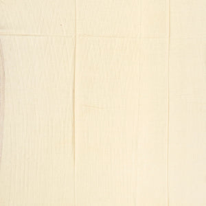 Taupe Handloom Chanderi Cotton Saree With Printed Mustard Floral Motifs