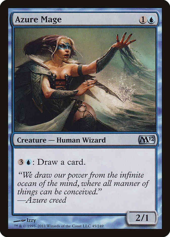 Azure Mage [45] [Magic 2012] [Non-Foil]