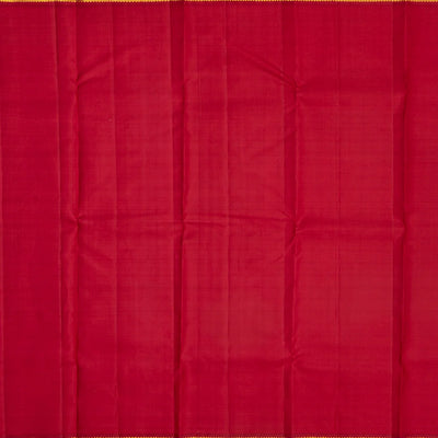 Yellow Handloom Korvai Kanchipuram Silk Saree With Annam Buttas