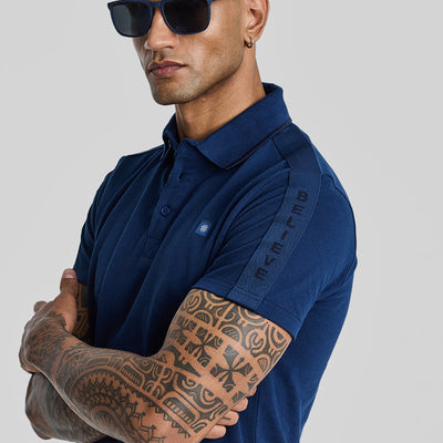 Believe Dark Blue Polo T-Shirt