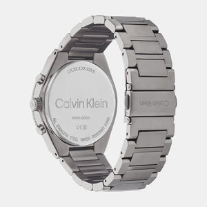 Ck Fearless Men Quartz Grey Dial Chronograph Stainless Steel Watch 25200304