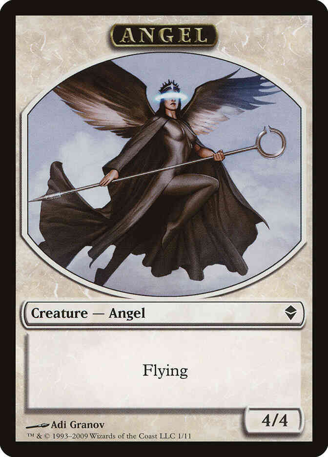 Angel Token [01] [Zendikar Tokens] [Non-Foil]