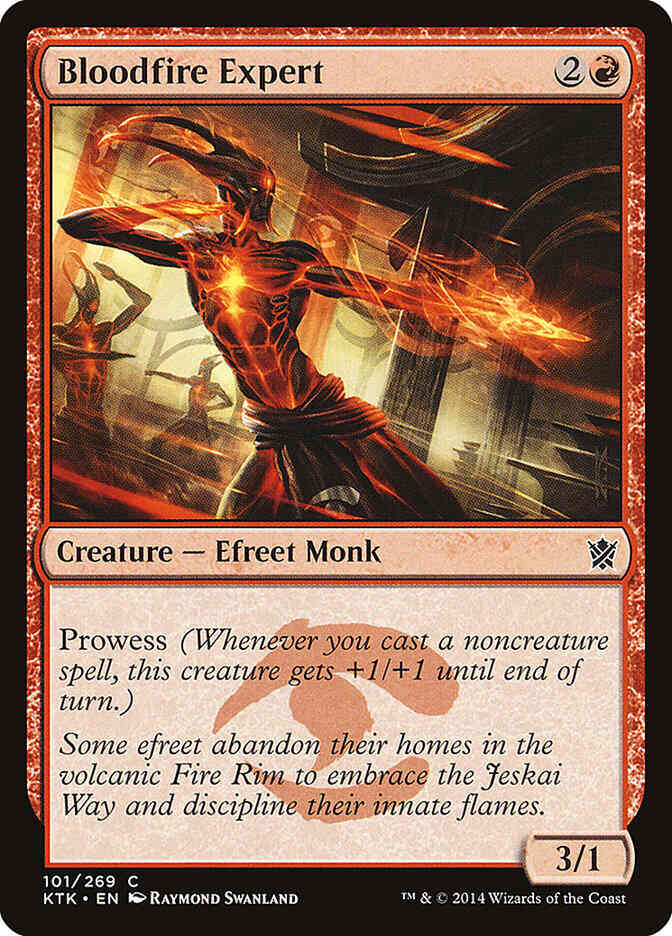 Bloodfire Expert [101] [Khans Of Tarkir] [Non-Foil]