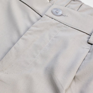 Cream Slim Fit Trousers