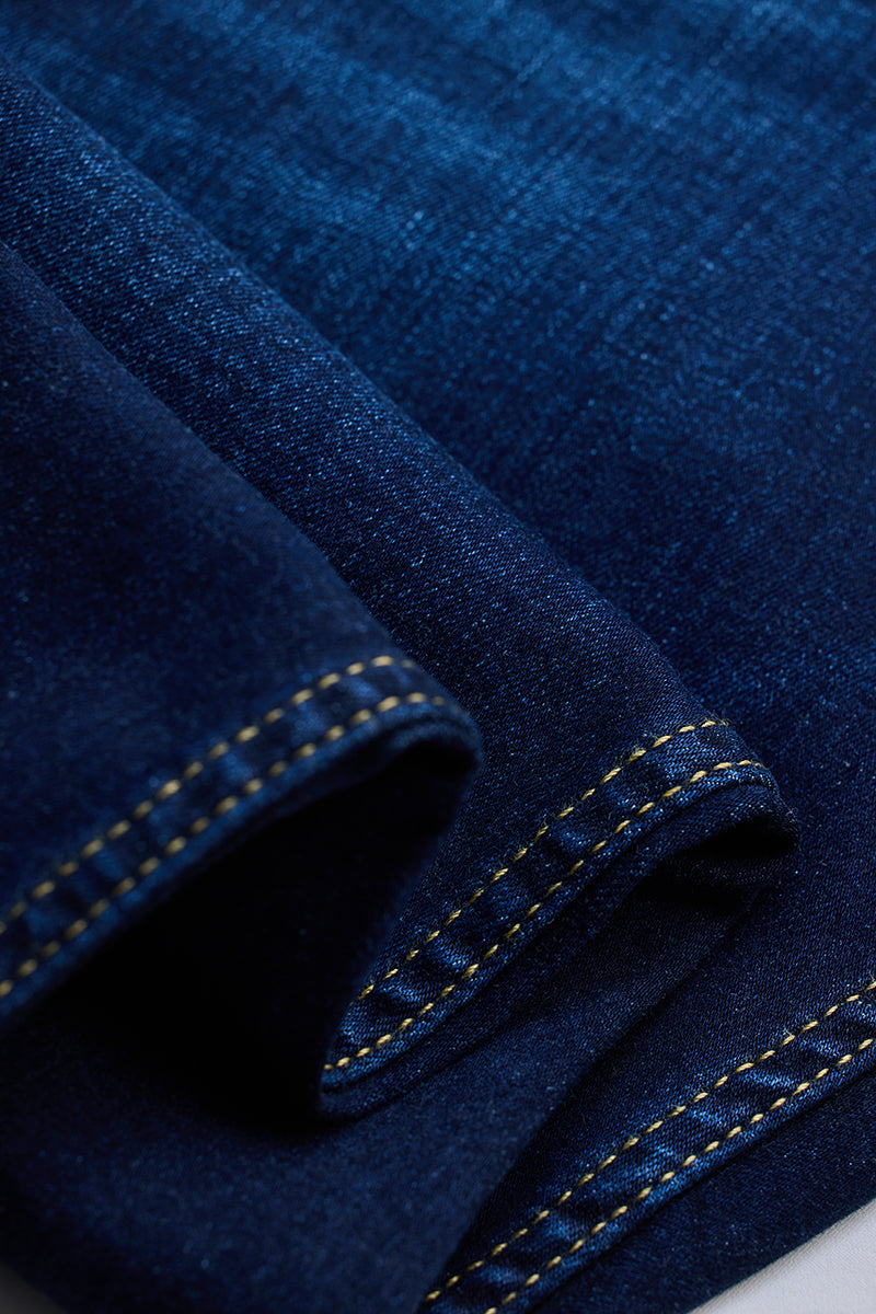 Dark Blue Skinny Fit Jeans