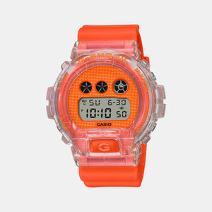 G-Shock Men Quartz Orange Dial Digital Resin Watch G1362