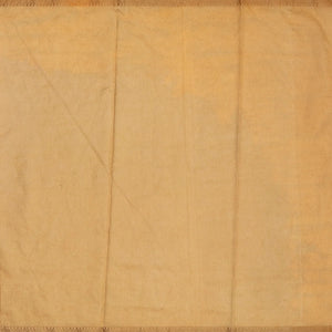 Beige Woven Banarasi Crushed Tissue Saree With Embroidery