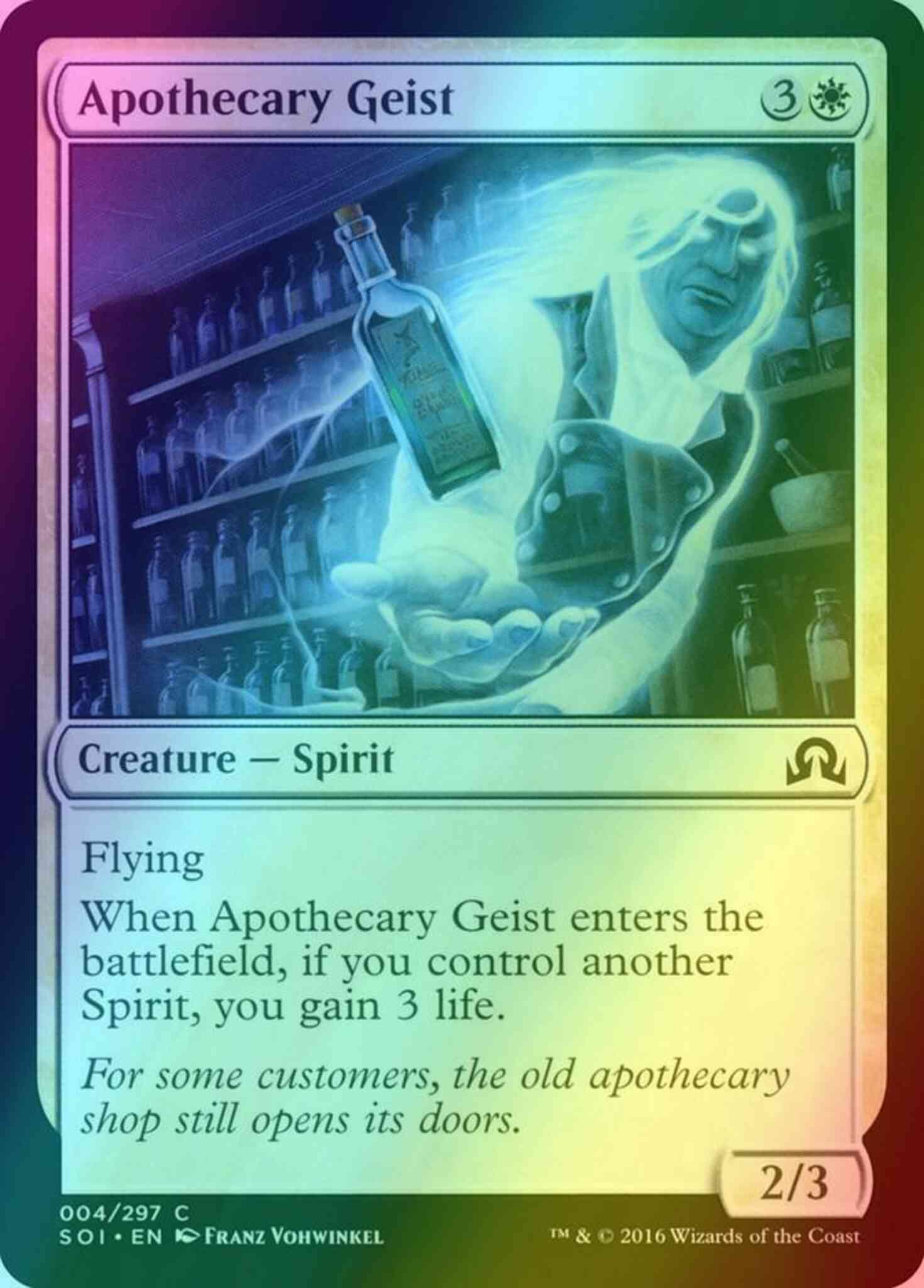 Apothecary Geist [4] [Shadows over Innistrad] [Foil]